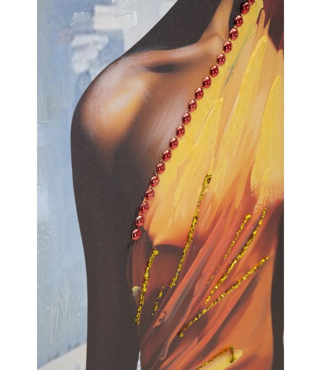 Mauro Ferretti SCHILDERIJ MET LIJST DAPHNE -B- CM 52X4,5X152