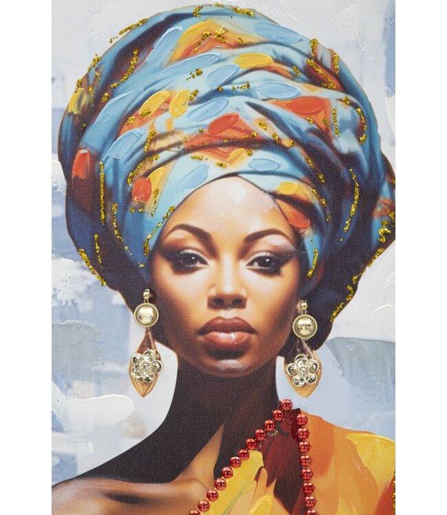 Mauro Ferretti SCHILDERIJ MET LIJST DAPHNE -B- CM 52X4,5X152