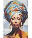 Mauro Ferretti SCHILDERIJ MET LIJST DAPHNE -B- CM 52X4,5X152