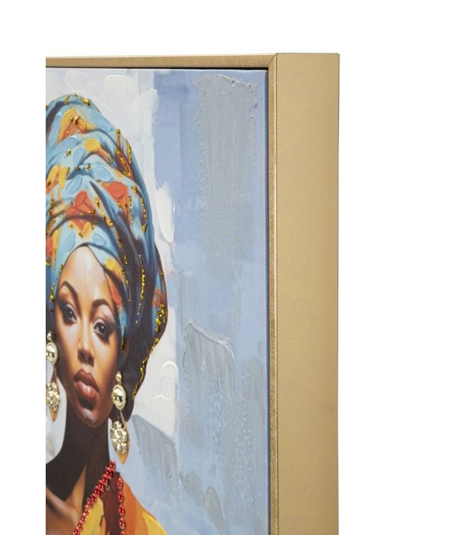 Mauro Ferretti SCHILDERIJ MET LIJST DAPHNE -B- CM 52X4,5X152