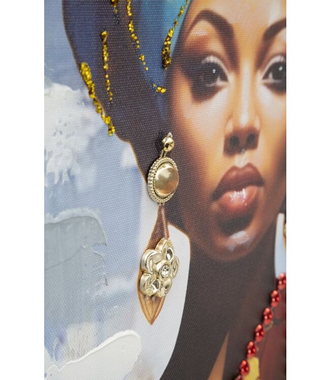 Mauro Ferretti SCHILDERIJ MET LIJST DAPHNE -B- CM 52X4,5X152