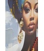 Mauro Ferretti SCHILDERIJ MET LIJST DAPHNE -B- CM 52X4,5X152