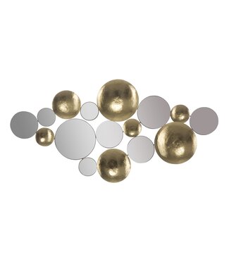 Mauro Ferretti GOUDEN PANEEL SPIEGEL GLAM CM 118X2,5X60