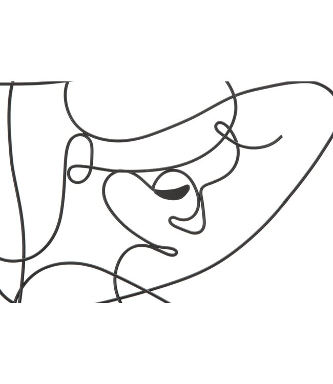 Mauro Ferretti IJZEREN WANDPANEEL EENVOUDIG IN TE STELLEN 2 STUKS CM 50X1X100