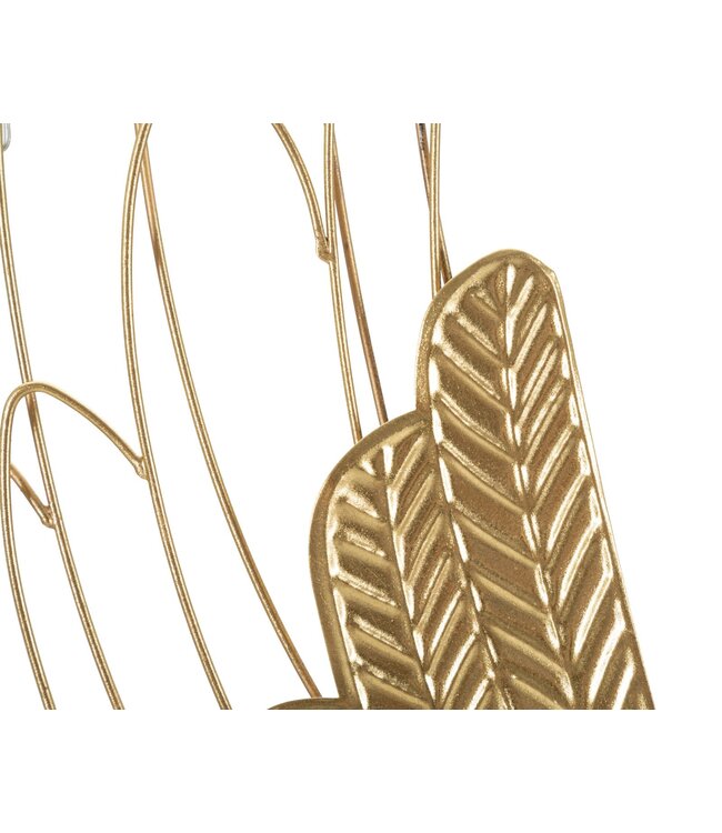 Mauro Ferretti IJZEREN WANDPANEEL ALI PLUS SET 2 STUKS CM 37X3X105,5