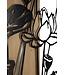 Mauro Ferretti WANDPANEEL LOTUS IJZER EN HOUT CM 60X2X90