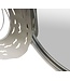 Mauro Ferretti MUUR IJZEREN PANEEL HOP MET SPIEGEL CM 106X3,8X48