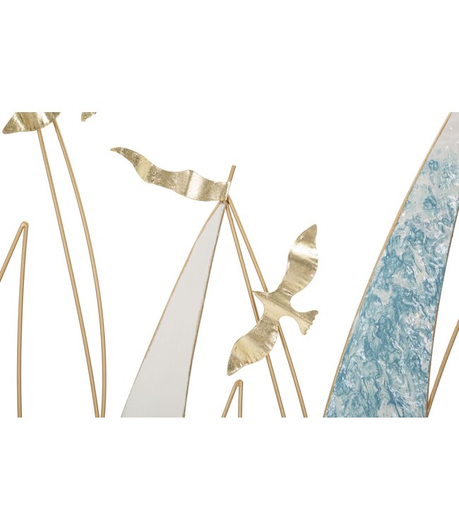 Mauro Ferretti IJZEREN WANDPANEEL VELA KLEUR CM 78,7X3,8X97,8