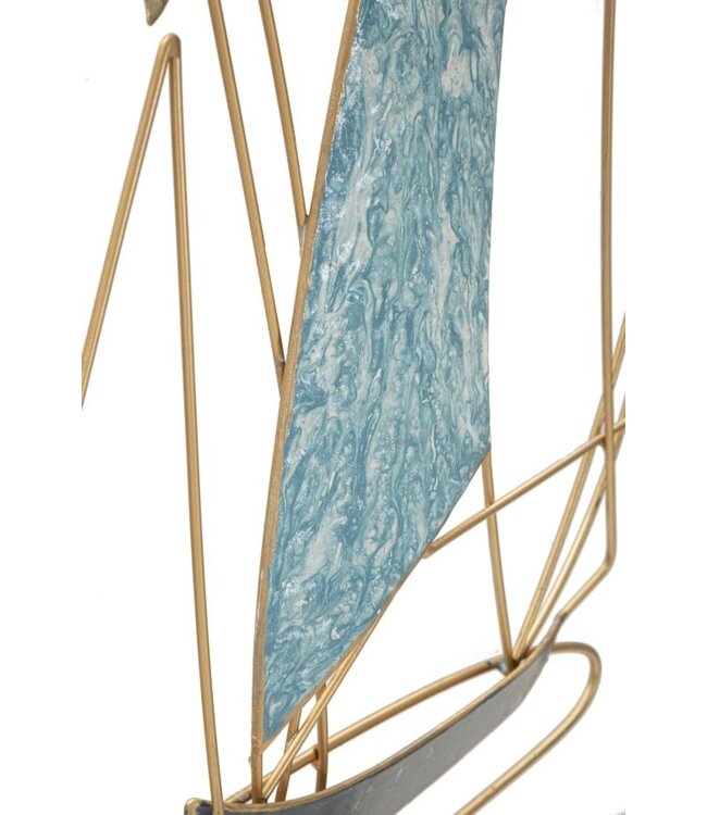 Mauro Ferretti IJZEREN WANDPANEEL VELA KLEUR CM 78,7X3,8X97,8