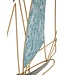 Mauro Ferretti IJZEREN WANDPANEEL VELA KLEUR CM 78,7X3,8X97,8