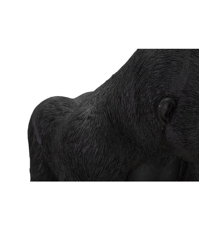 Mauro Ferretti ZWARTE GORILLA CM 35X21,5X37,5