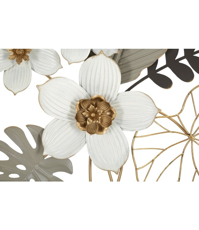 Mauro Ferretti IJZEREN WANDPANEEL BOUQ CM 71X4X96,5