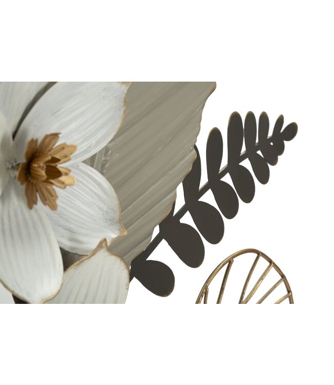 Mauro Ferretti IJZEREN WANDPANEEL BOUQ CM 71X4X96,5