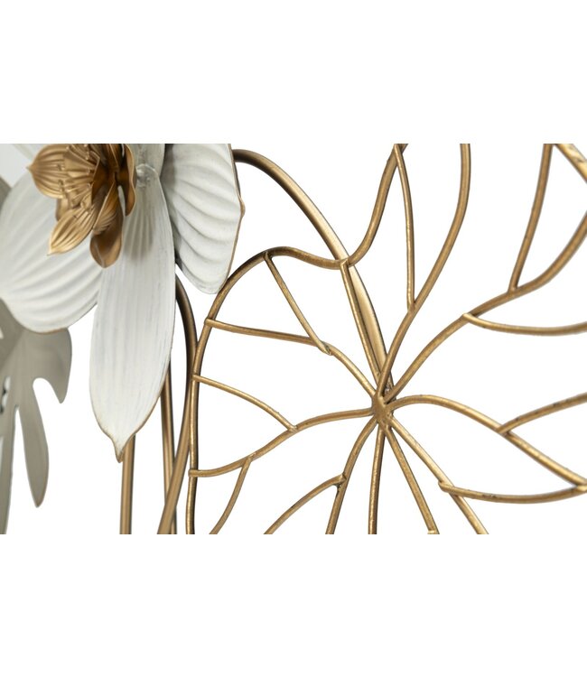 Mauro Ferretti IJZEREN WANDPANEEL BOUQ CM 71X4X96,5