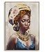 Mauro Ferretti SCHILDERIJ MET LIJST AYDA -A- CM 72X4,5X102