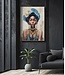 Mauro Ferretti SCHILDERIJ MET LIJST AYDA -B- CM 72X4,5X102