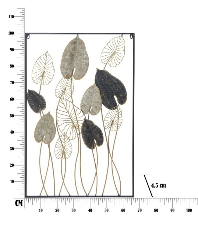 Mauro Ferretti IJZEREN PANEEL CENTRUY -B- CM 66X4,5X100