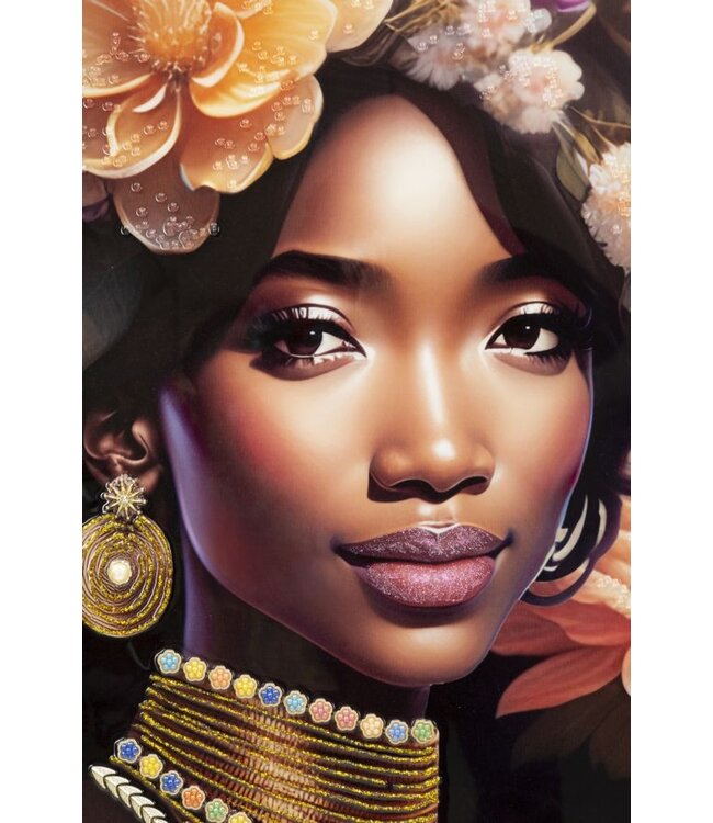 Mauro Ferretti SCHILDERIJ MET LIJST ZENA -A- CM 72X4,5X102