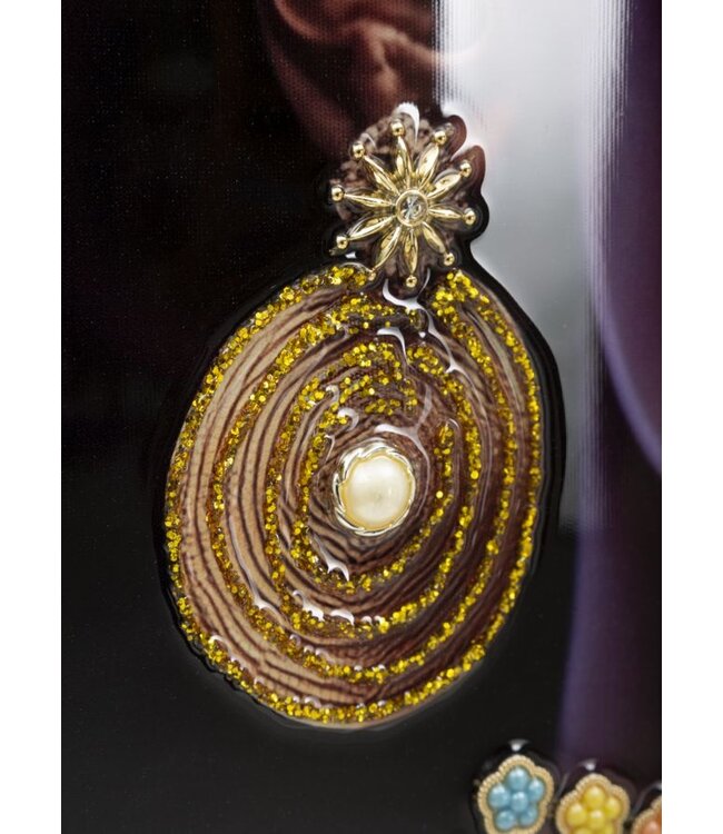 Mauro Ferretti SCHILDERIJ MET LIJST ZENA -A- CM 72X4,5X102