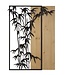 Mauro Ferretti WANDPANEEL BAMBOE IJZER EN HOUT CM 58X2X80