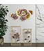 Mauro Ferretti IJZEREN WANDPANEEL CLOW CM 92,1X8,3X51,4