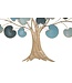 Mauro Ferretti WANDDECORATIE APPEL CM 89X2,5X90