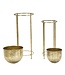 Mauro Ferretti BLOEMENHOUDER GLAM COPPIA CM Ø 27X62-21,5X52