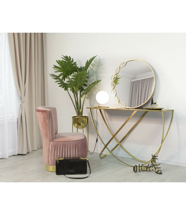 Mauro Ferretti BLOEMENHOUDER GLAM COPPIA CM Ø 27X62-21,5X52