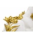 Mauro Ferretti LUIPAARD WIT/GOUD CM 53X21,5X24