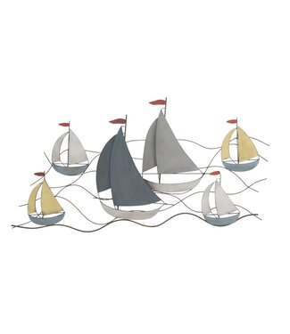 Mauro Ferretti WANDDECORATIE ZEE CM 114,5X3,5X62,50