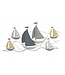 Mauro Ferretti WANDDECORATIE ZEE CM 114,5X3,5X62,50