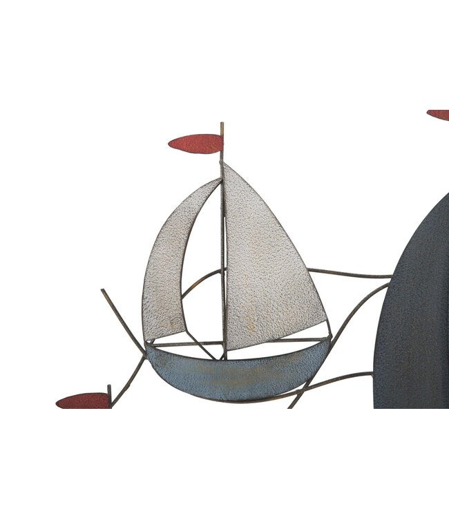 Mauro Ferretti WANDDECORATIE ZEE CM 114,5X3,5X62,50