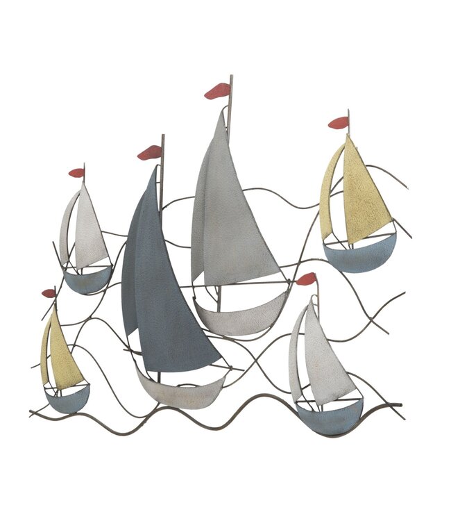 Mauro Ferretti WANDDECORATIE ZEE CM 114,5X3,5X62,50