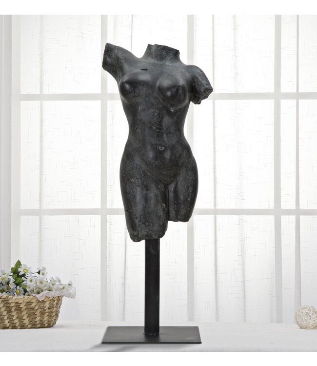 Mauro Ferretti BEELDHOUWER MUSEUM VROUW CM 19X17X50