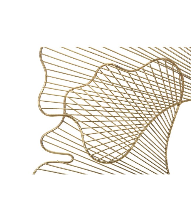 Mauro Ferretti IJZEREN PANEEL GLAM LEAF CM 79X5X68