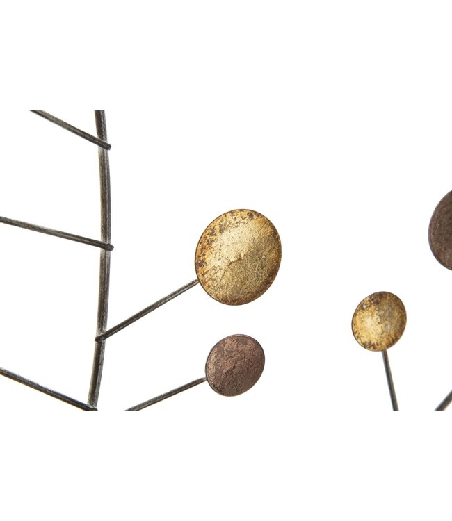 Mauro Ferretti WANDPANEEL LEVENSBOOM SPIEGEL NIEUW CM Ø 80X2