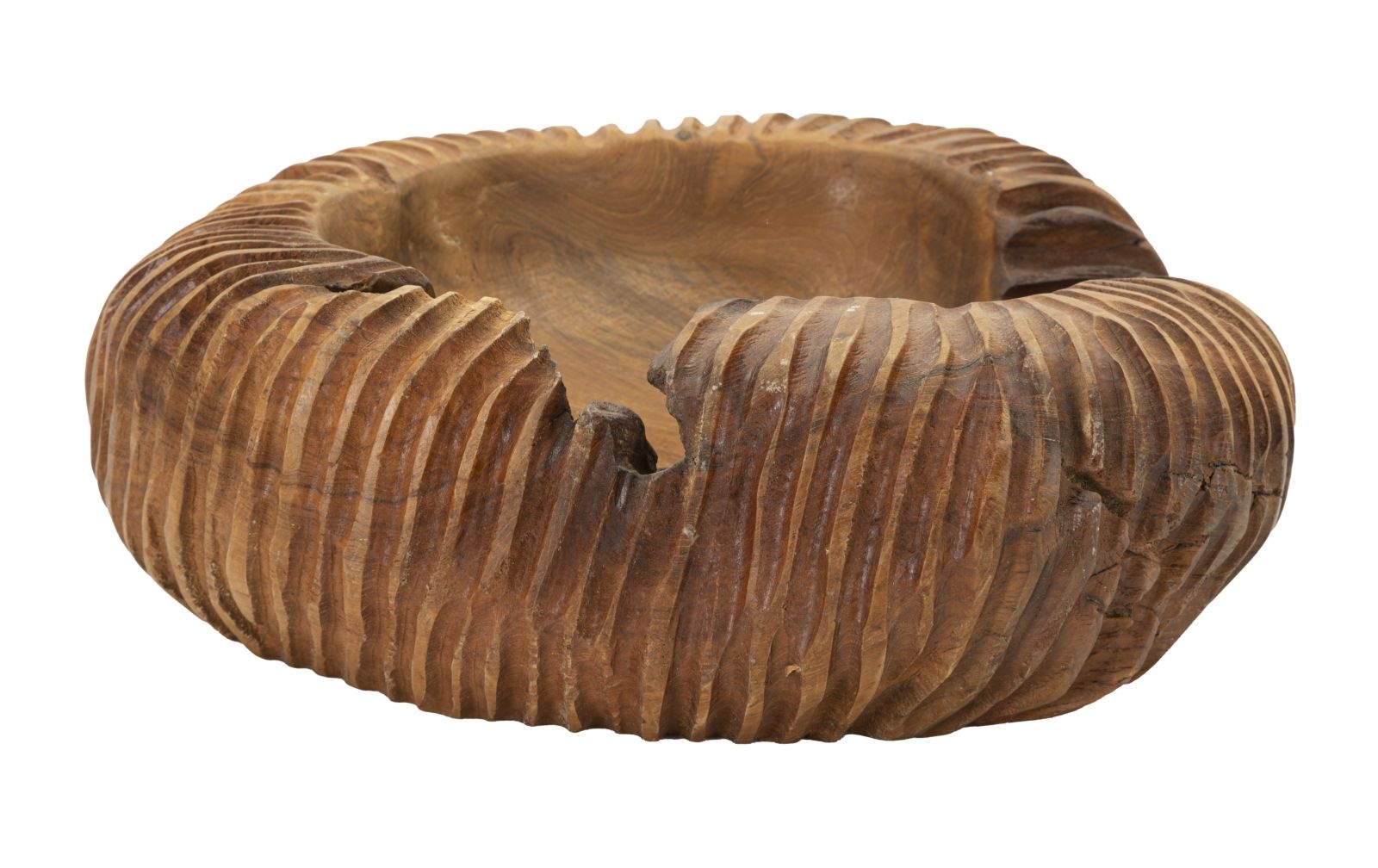 DIENBLAD GARIT TEAK CM 37X40X16 afbeelding