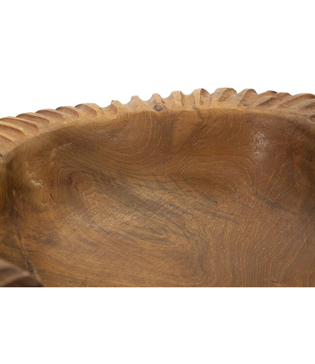 Mauro Ferretti DIENBLAD GARIT TEAK CM 37X40X16 - 1607510001