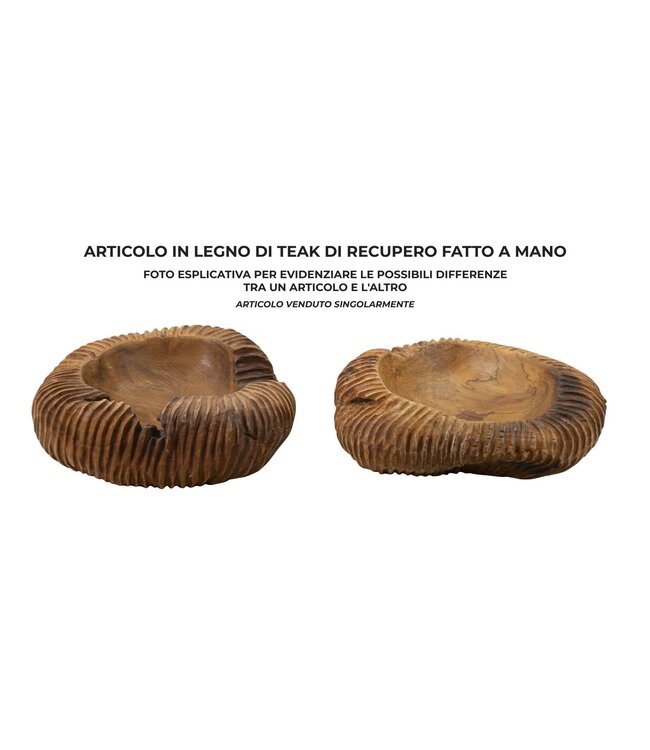 Mauro Ferretti DIENBLAD GARIT TEAK CM 37X40X16 - 1607510001