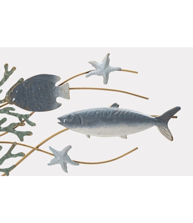 Mauro Ferretti IJZEREN WANDPANEEL SEA STAR CM 95,3X5X53,3