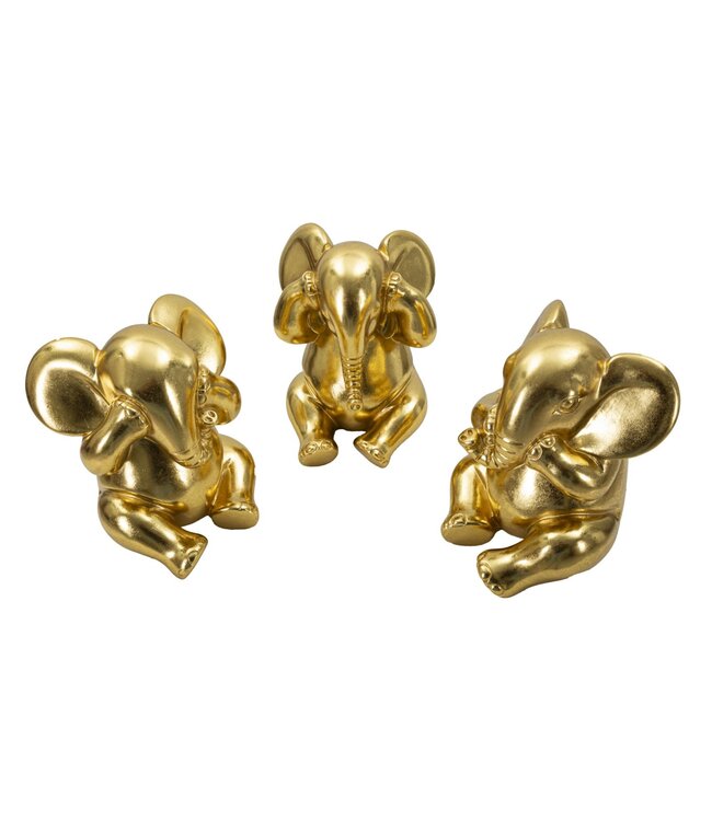 Mauro Ferretti OLIFANTENSET 3 STUKS CM Ø 15,5X20,5