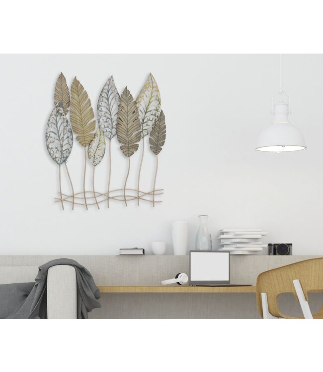 Mauro Ferretti WANDDECORATIE FOGLIE -C- CM 75X2,5X87