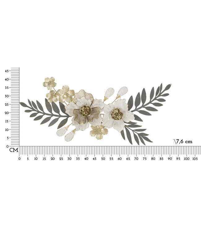 Mauro Ferretti IJZEREN WANDPANEEL GREAK CM 90,2X7,6X41,9