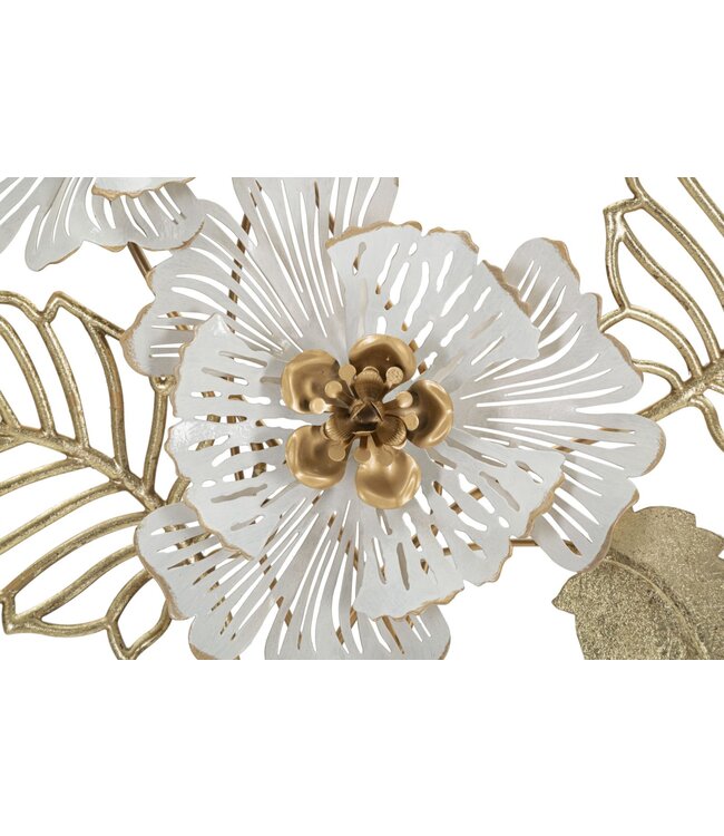 Mauro Ferretti IJZEREN WANDPANEEL WIT CM 54X6,4X73,7