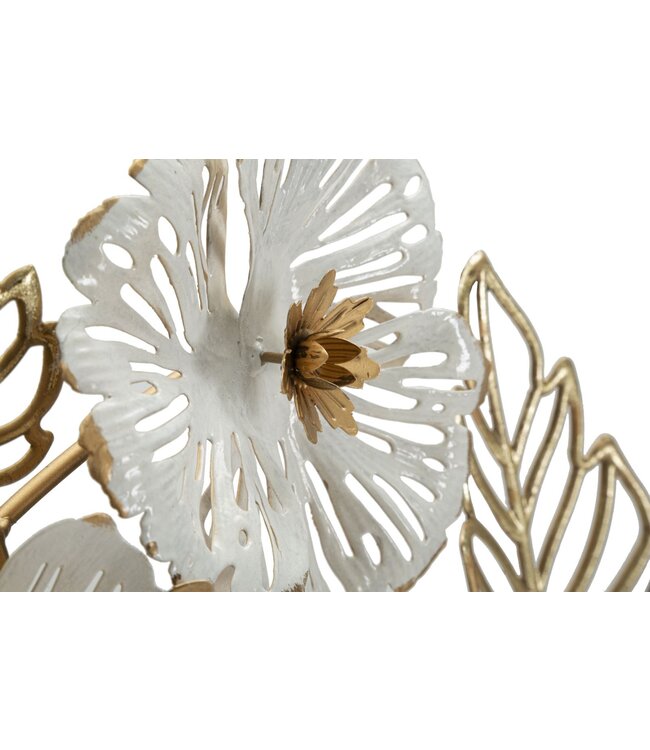 Mauro Ferretti IJZEREN WANDPANEEL WIT CM 54X6,4X73,7