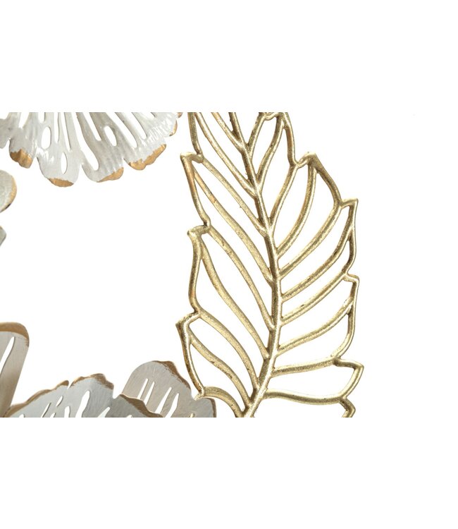 Mauro Ferretti IJZEREN WANDPANEEL WIT CM 54X6,4X73,7