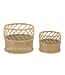 Mauro Ferretti VAASHOUDER PANAMA SET 2 STUKS CM Ø 30X25-22X18
