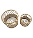 Mauro Ferretti VAASHOUDER PANAMA SET 2 STUKS CM Ø 30X25-22X18