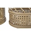Mauro Ferretti VAASHOUDER PANAMA SET 2 STUKS CM Ø 30X25-22X18
