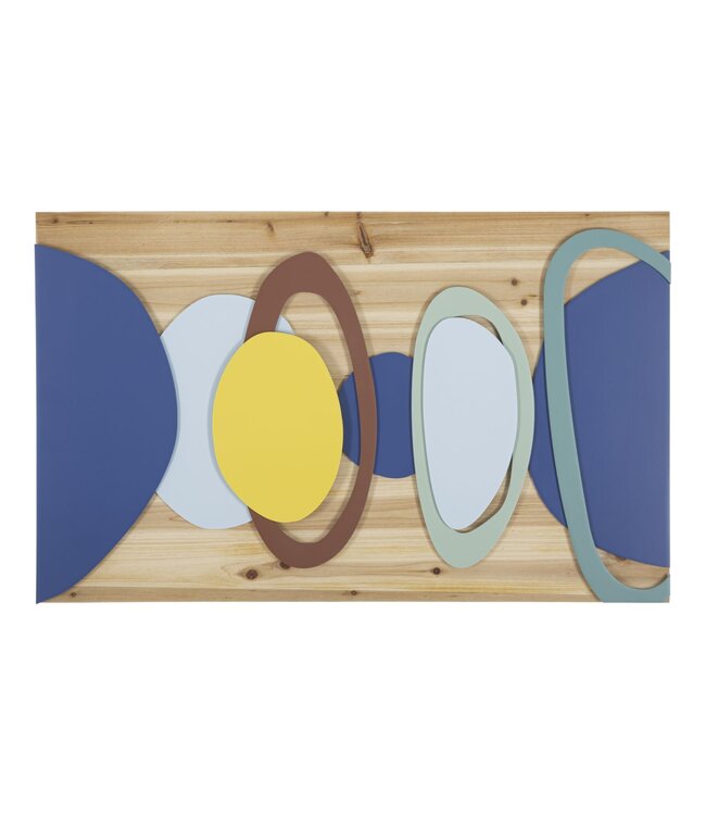 Mauro Ferretti WANDPANEEL HOUT KLEUR CM 80X2,5X50
